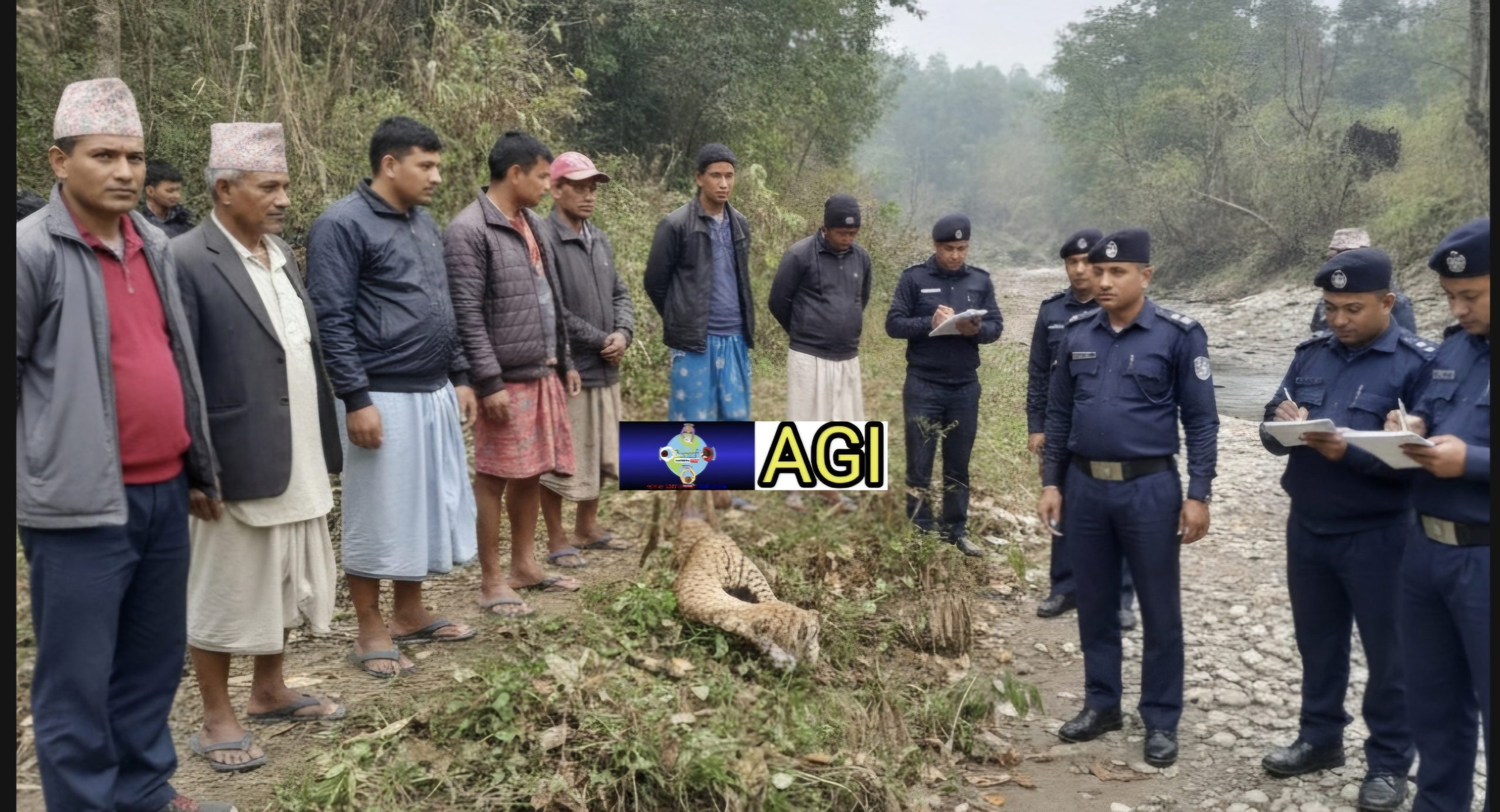 मकवानपुरको थाहा नगरपालिकामा मृत चितुवा फेला