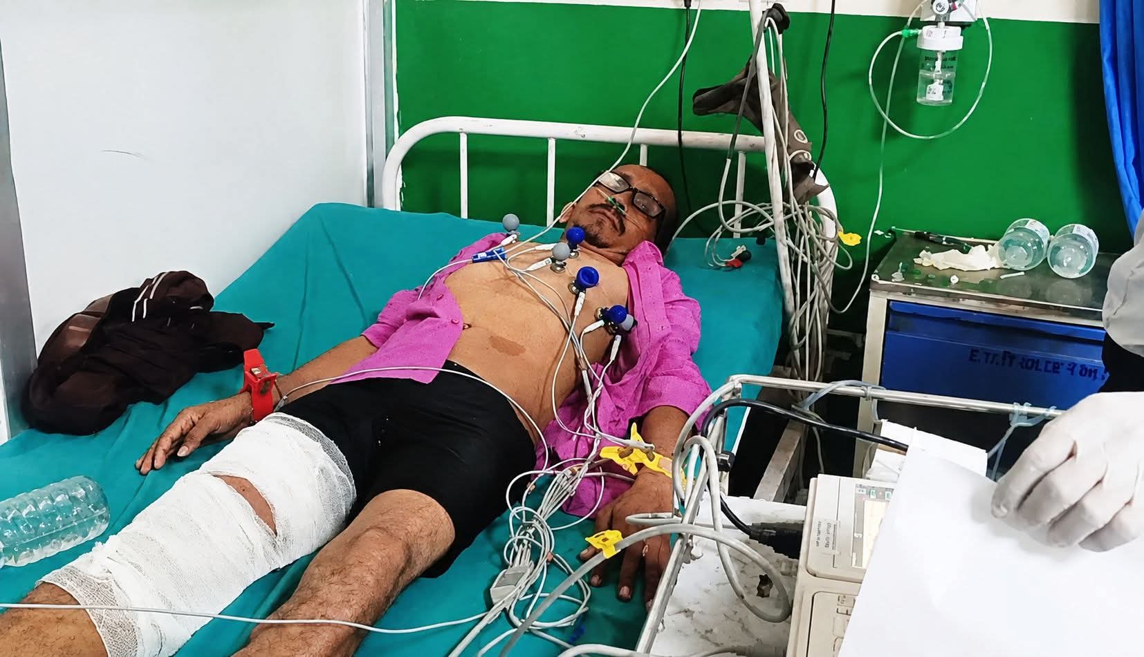 संचारकर्मीसमेत रहेका उद्वारकर्तालाई राजगोमनले डसेपछि