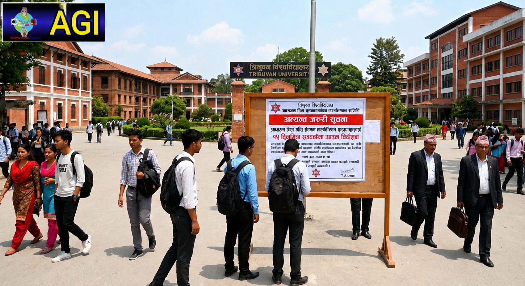 अध्ययन बिदा लिई सेवामा नफर्किएका प्राध्यापकलाई १५ दिनभित्र सम्पर्कमा आउन त्रिविको आग्रह