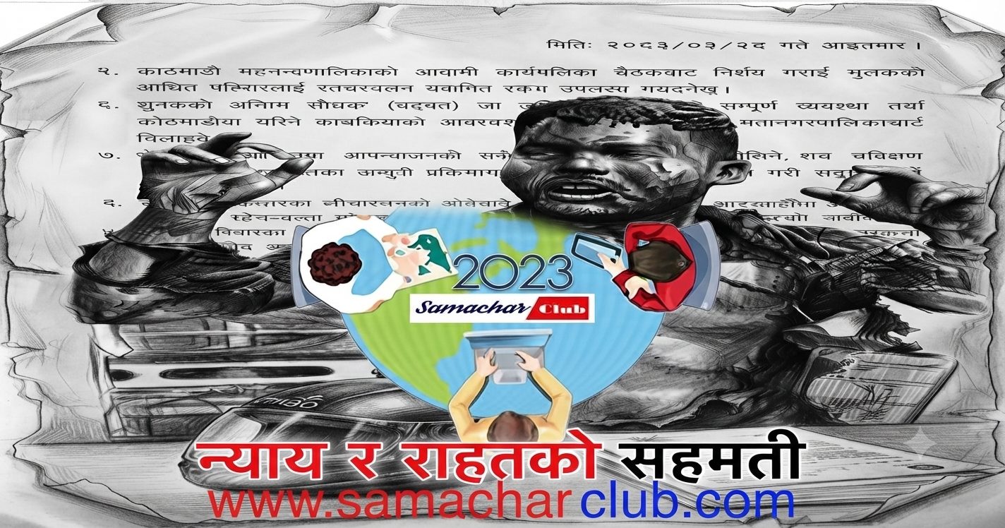 काठमाडौँमा नगर प्रहरीको कारबाहीपछि आत्मदाह गरेका गणेश नेपालीको परिवारलाई न्याय र राहतको सहमति