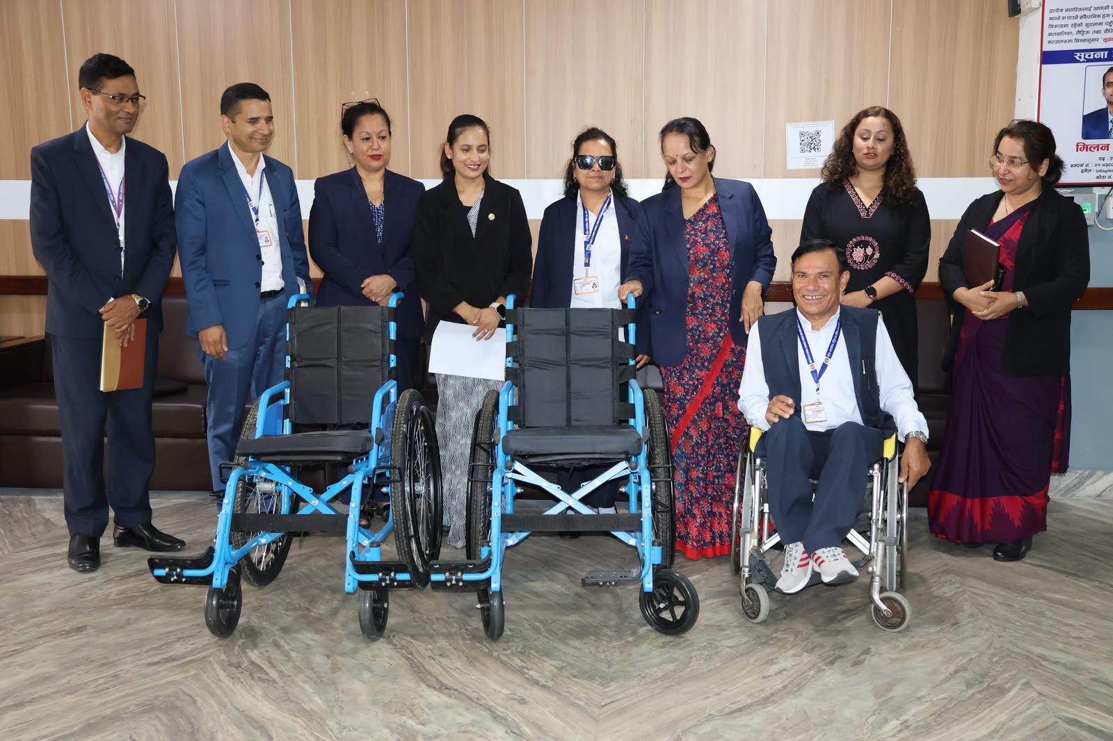 अब मन्त्रालय परिसरमै ह्वीलचेयर सेवा उपलब्ध : पहुँचयुक्त र समावेशी सेवा प्रवाहतर्फ सरकारको नयाँ पहल